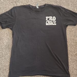 Pro Choice Graphic Tee - Size Medium